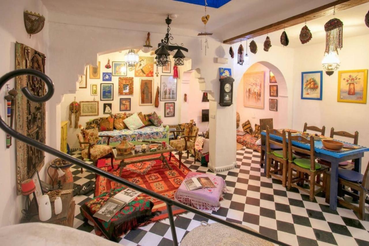 Afra House Hotel Чефчауен Екстериор снимка
